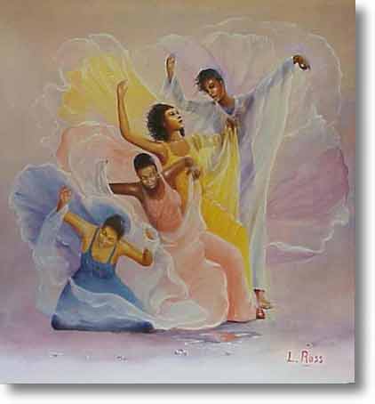 praise dance painting